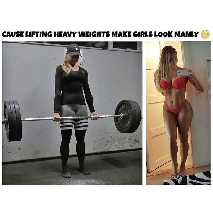 Why women need to go heavy in the gym (read in c0mments)