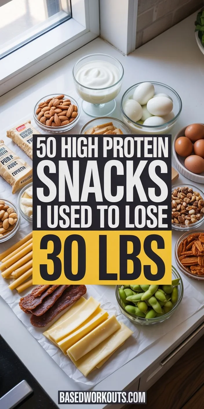 🥗 50 Healthy Snacks That Helped Me Lose 30 Pounds | Snack Smarter & Slim Down Fast! ✨