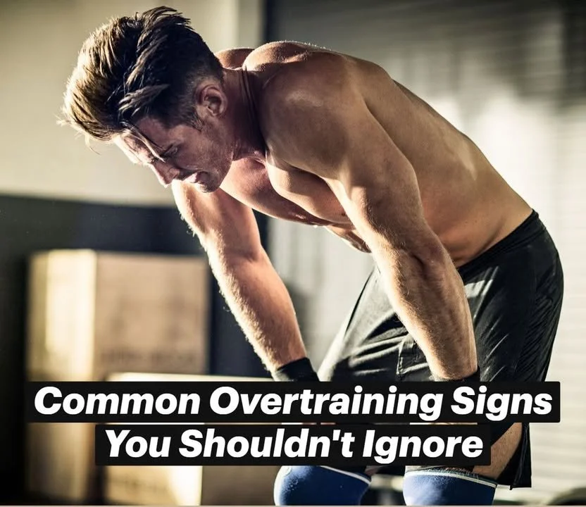 If you notice you have two or more of these symptoms, it’s time to back off and take some time to rest⬇️⬇️