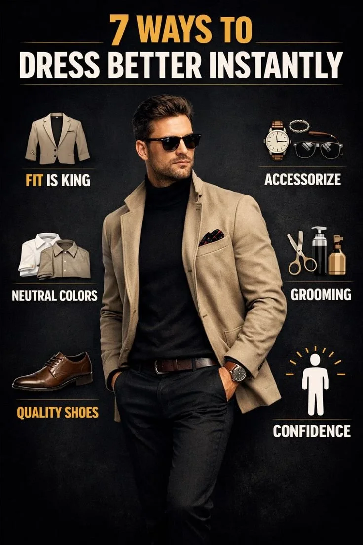 7 Simple Style Hacks to Dress Better Instantly | The Modern Man's Guide