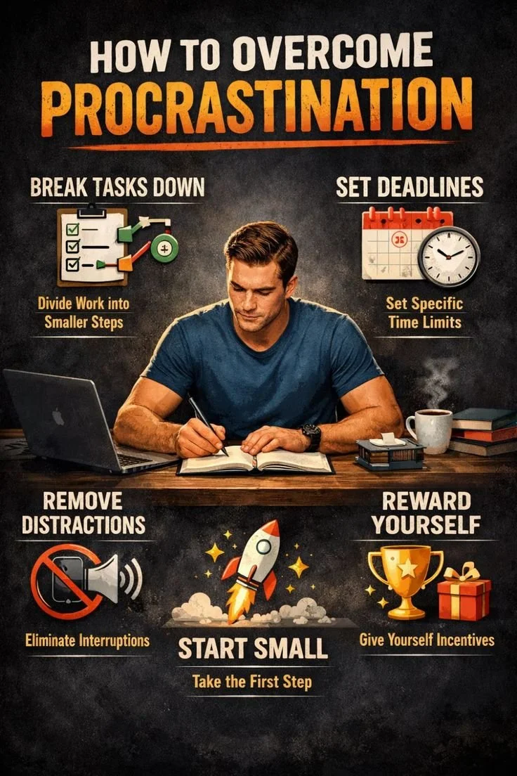 Beat Procrastination for Good: A Man's Guide to Taking Consistent Action