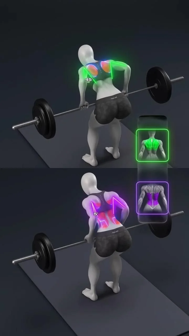 Flips The Grip, Flips The Gains: Back Width vs. Back Thickness 🤯

The grip you use on your barbell row is … [Video] in 2025 | Barbell row, Latissimus dorsi, 5 minute crafts videos