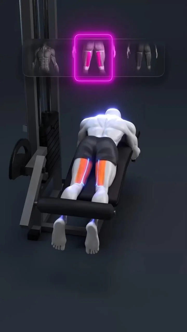 Hamstring Curl HACK: 🤯 Foot Placement Changes EVERYTHING! The Hamstring Curl Secret They Don’t Want You to Know! 🤫 Did… [Video] in 2025 | Curl secret, Leg curl, Hamstring curls