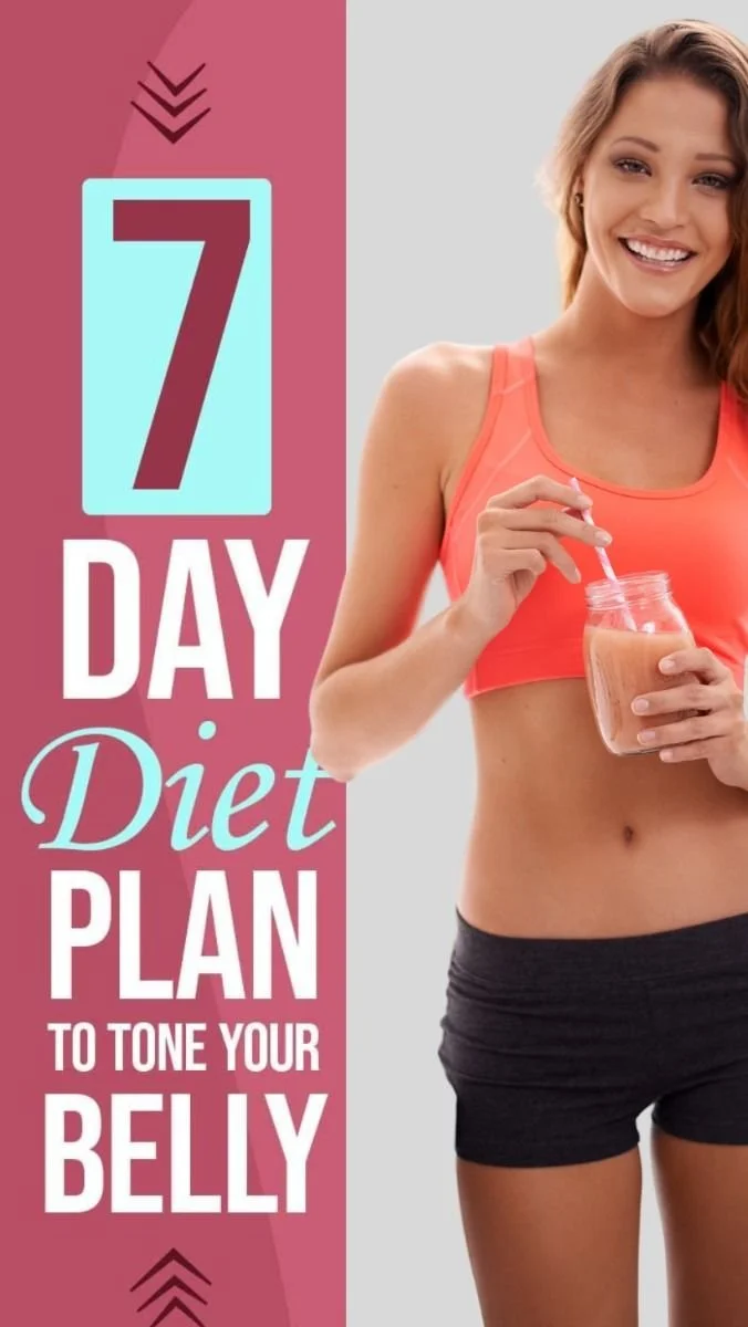 7 Day Flat Belly Diet Plan for effective weight loss and a healthier lifestyle.