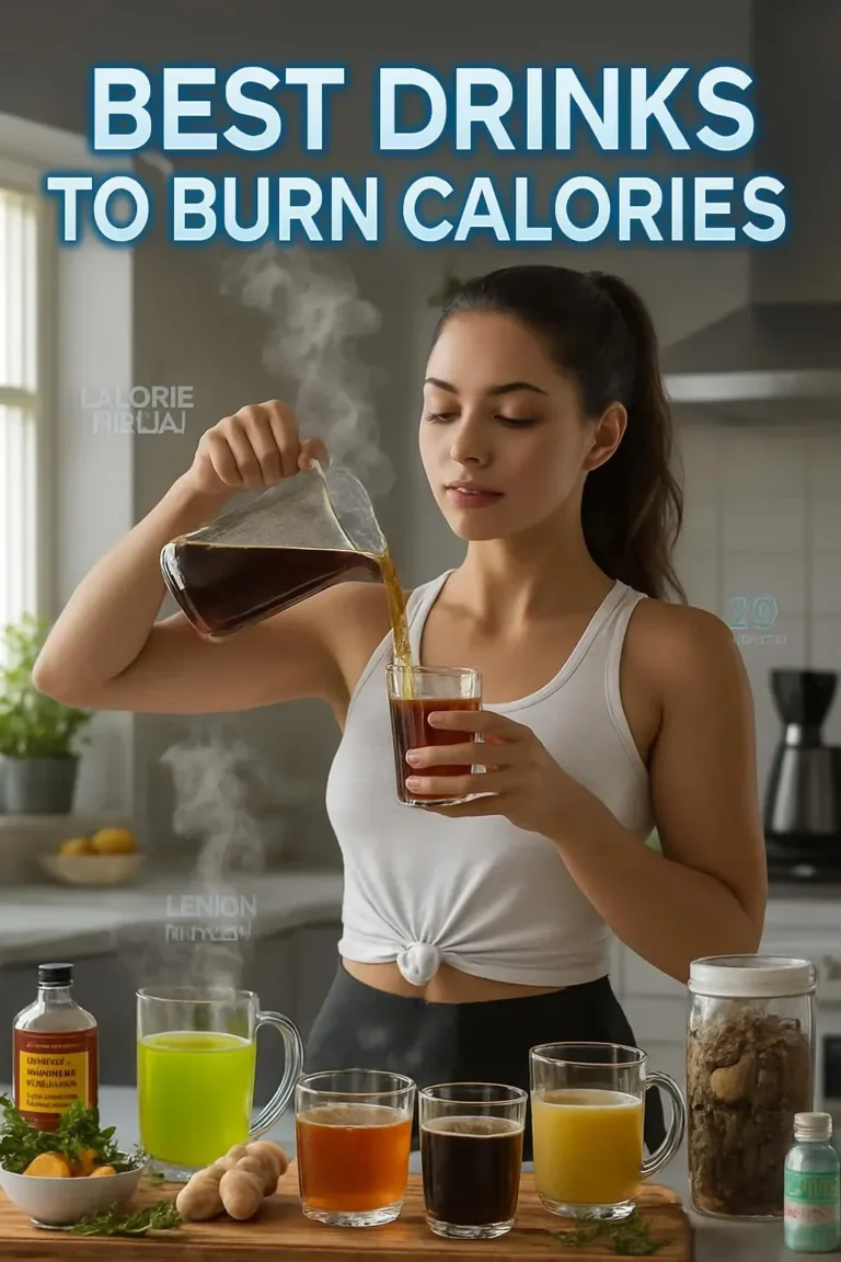 Best Drinks to Burn Calories 🍵🔥 | Sip Your Way Slim