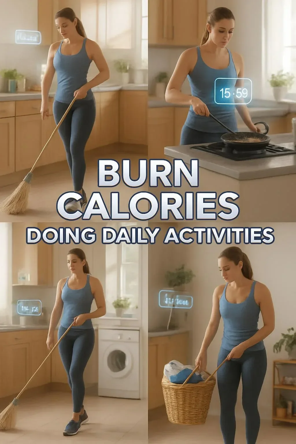Burn Calories Doing Daily Activities 🔥 | Turn Chores into Workouts