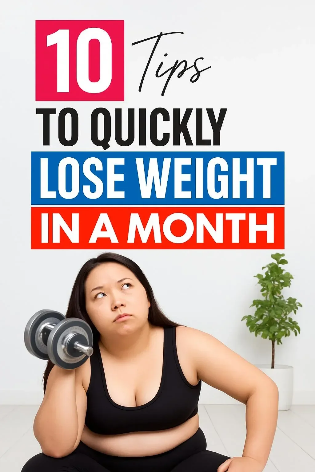 Quick ways to lose weight in a month