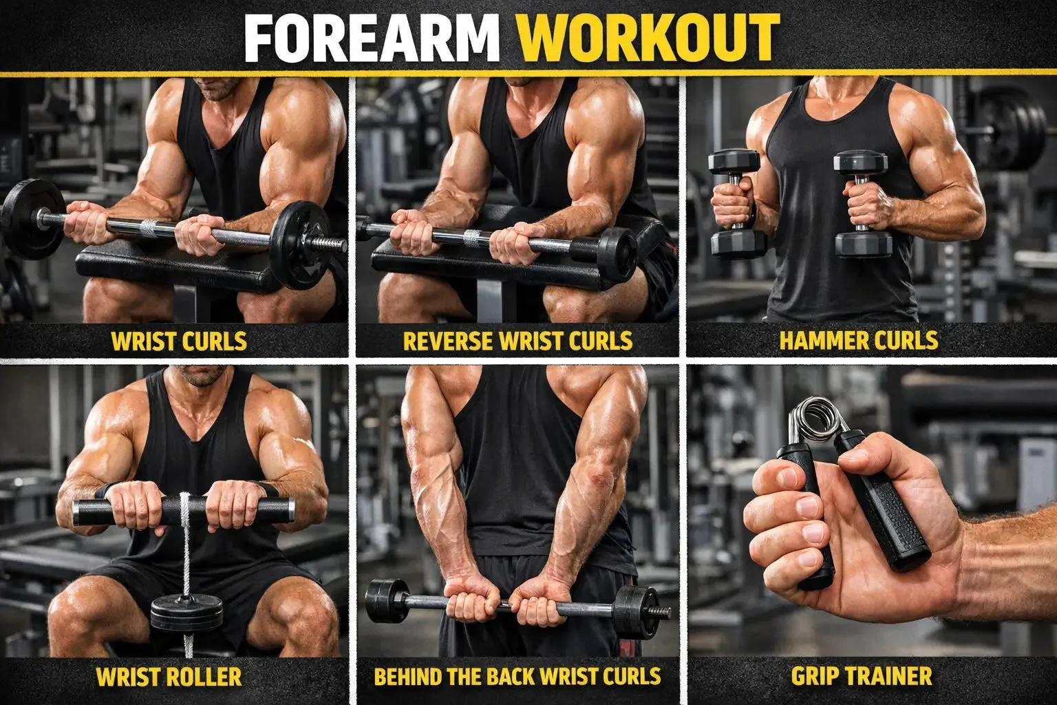 The Best Forearm workout You can discover ever